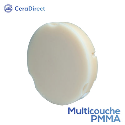 Disque PMMA multicouche - Système Zirkonzahn (95 mm)
