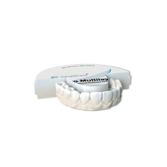Disque en zircone Super-Rapid Sintering Speed Multicouche Système Ouvert (98 mm)