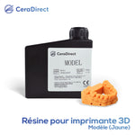 Résine jaune pour modèle d'imprimante 3D / plâtre (500g)
