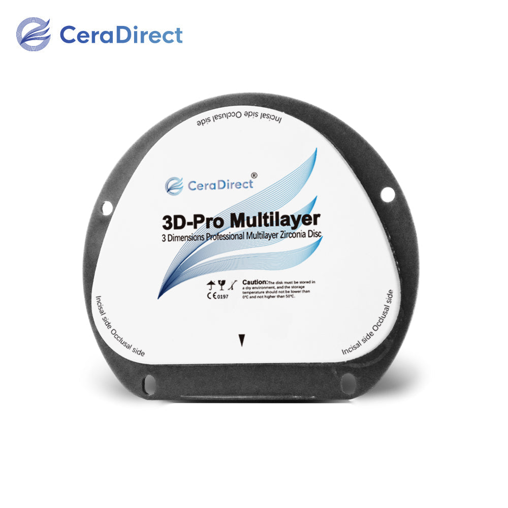 Disque en zircone multicouche 3D-Pro système AG (71 mm)