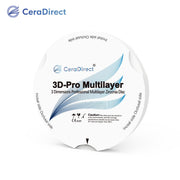 3D Pro—Multilayer Zirconia Disc Zirkonzahn System (95mm) - CeraDirect