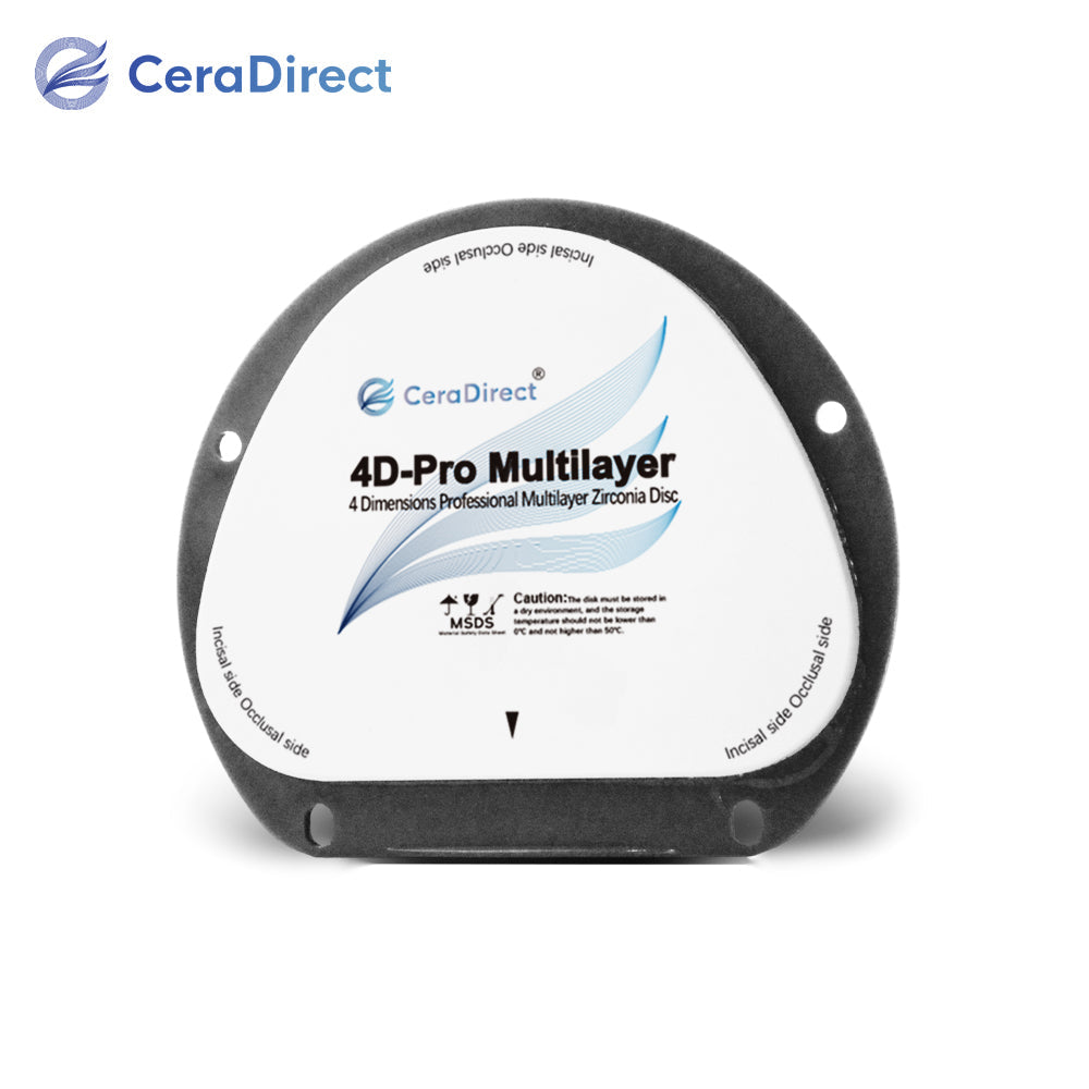 Disque en Zircone Multicouche 4D-Pro Système AG (71mm)