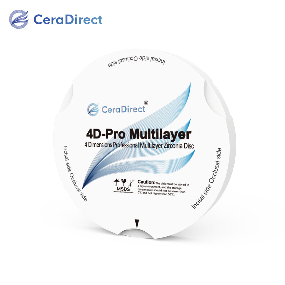 Disque en zircone multilayer 4D-Pro Système Zirkonzahn (95 mm)