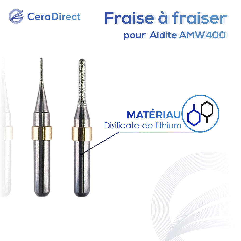 Fraise à fraiser—Aidite (AMW400) Machine de fraisage