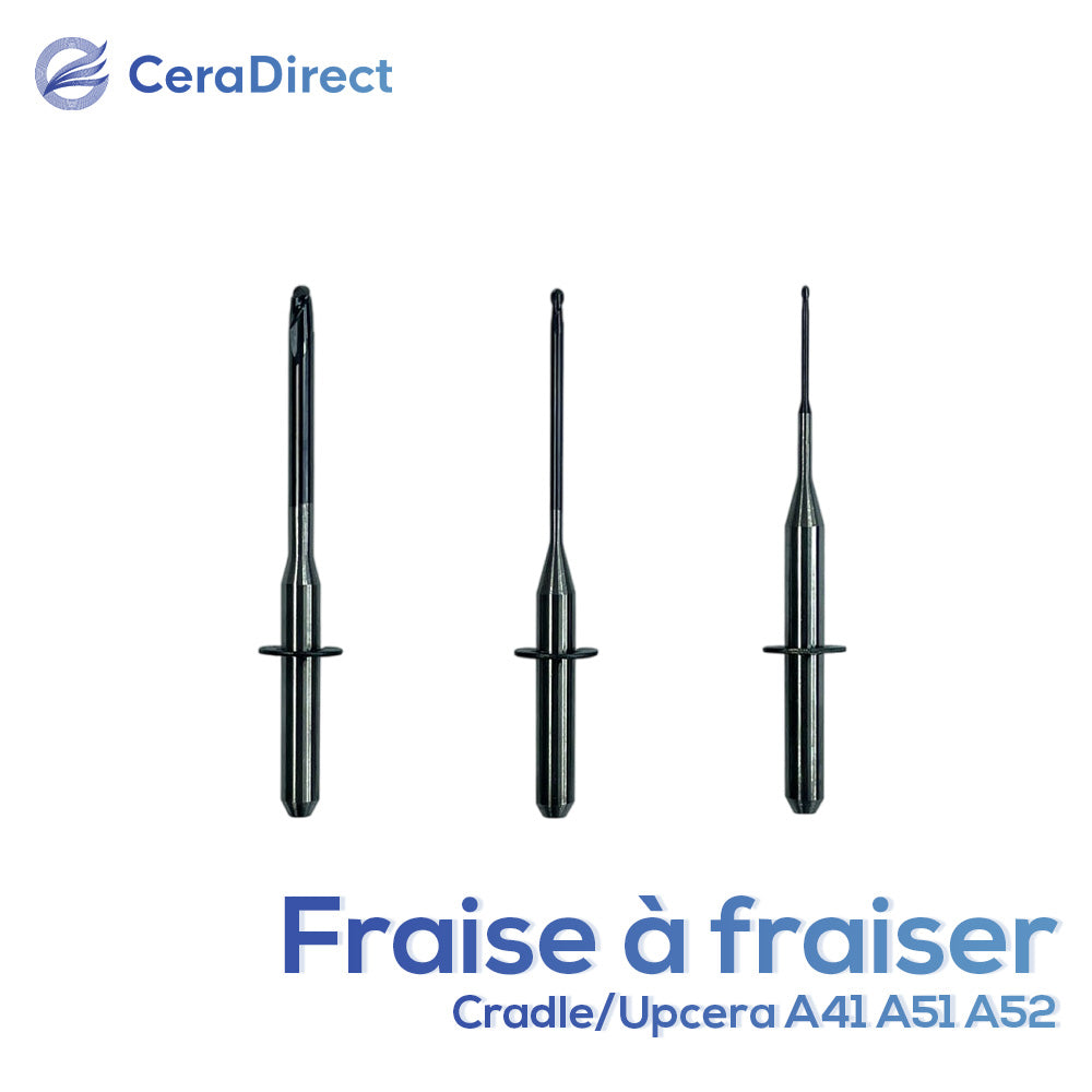 Fraises de fraisage—Cradle/Upcera (A41 A51 A52) Machine de fraisage