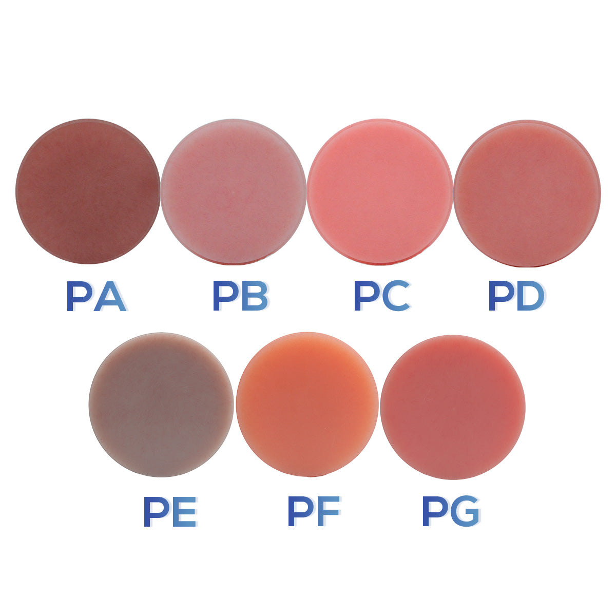 Disque PMMA rose —— 12mm-30mm