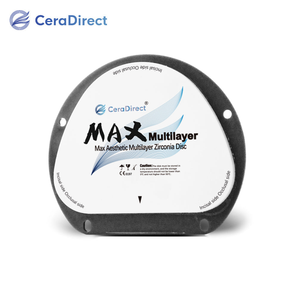 Disque en Zircone Multicouche MAX Système AG (71mm)