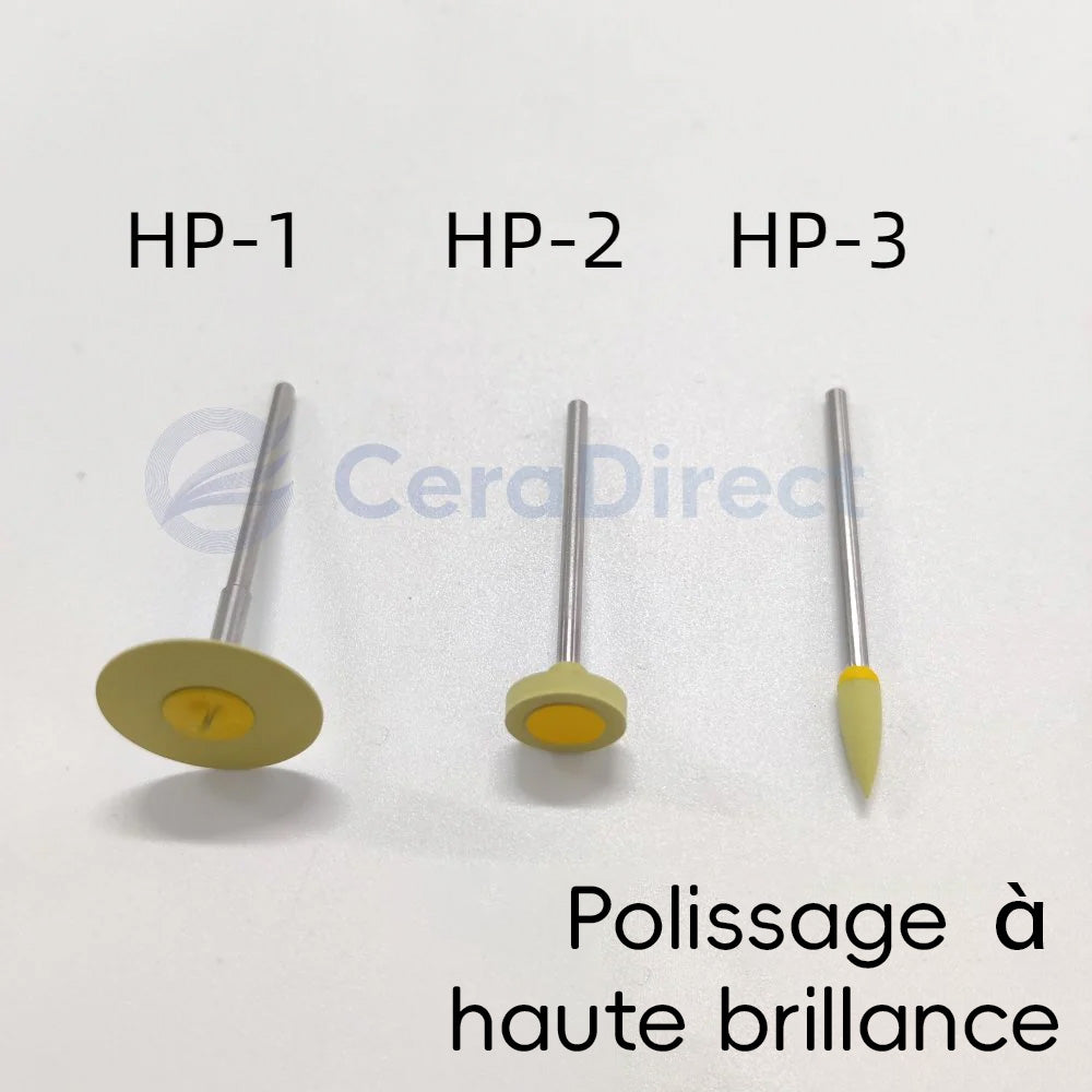 Outil de polissage EVE pour disilicate de lithium