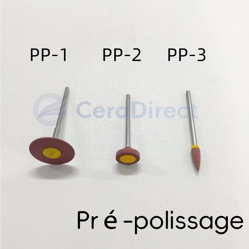 Outil de polissage EVE pour disilicate de lithium
