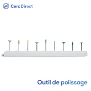 Outil de polissage pour zircone