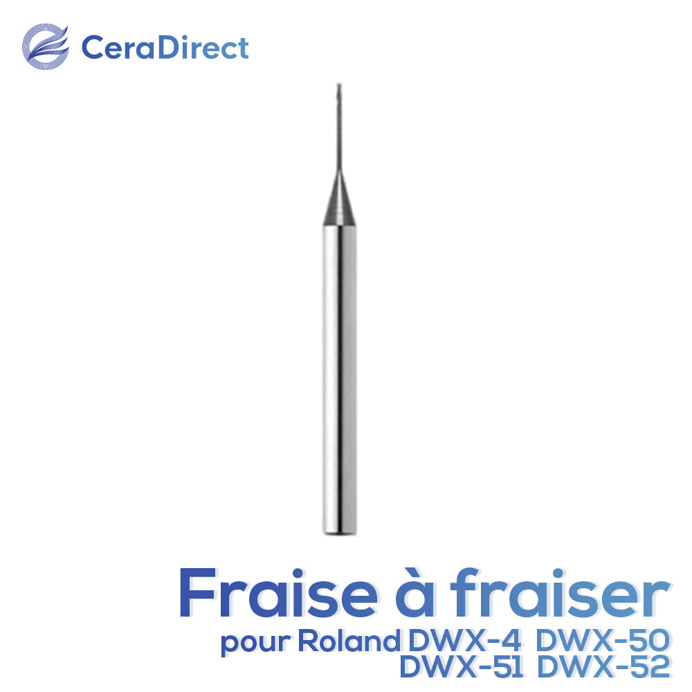 Fraise à fraiser — Roland (DWX-4 DWX-50 DWX-51 DWX-52) Machine de fraisage