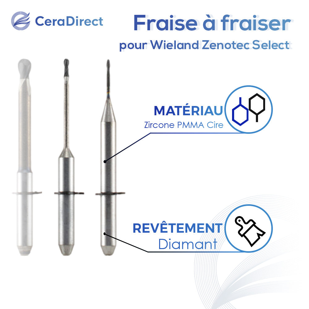 Fraise à fraiser - Wieland (Wieland Zenotec Select) machine de fraisage