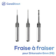 Fraise à fraiser - Zirkonzahn (6 mm) machine de fraisage