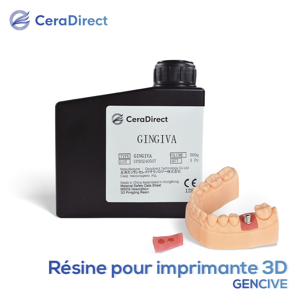 Résine de Masque Gingival pour Imprimante 3D (500 g)