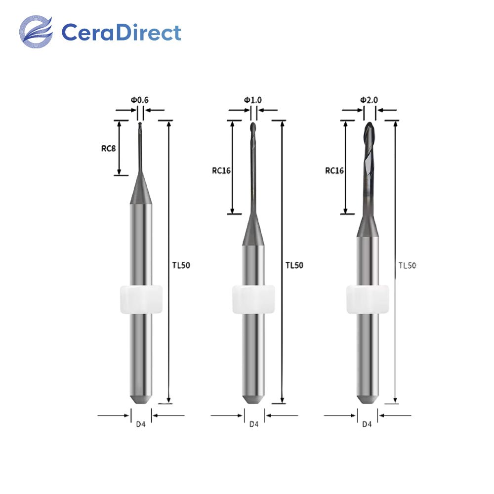 Milling Burs——UP3D(P52/P53)Milling Machine - CeraDirect