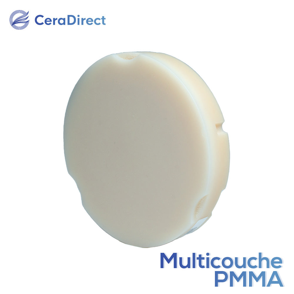 Disque PMMA multicouche - Système Zirkonzahn (95 mm)
