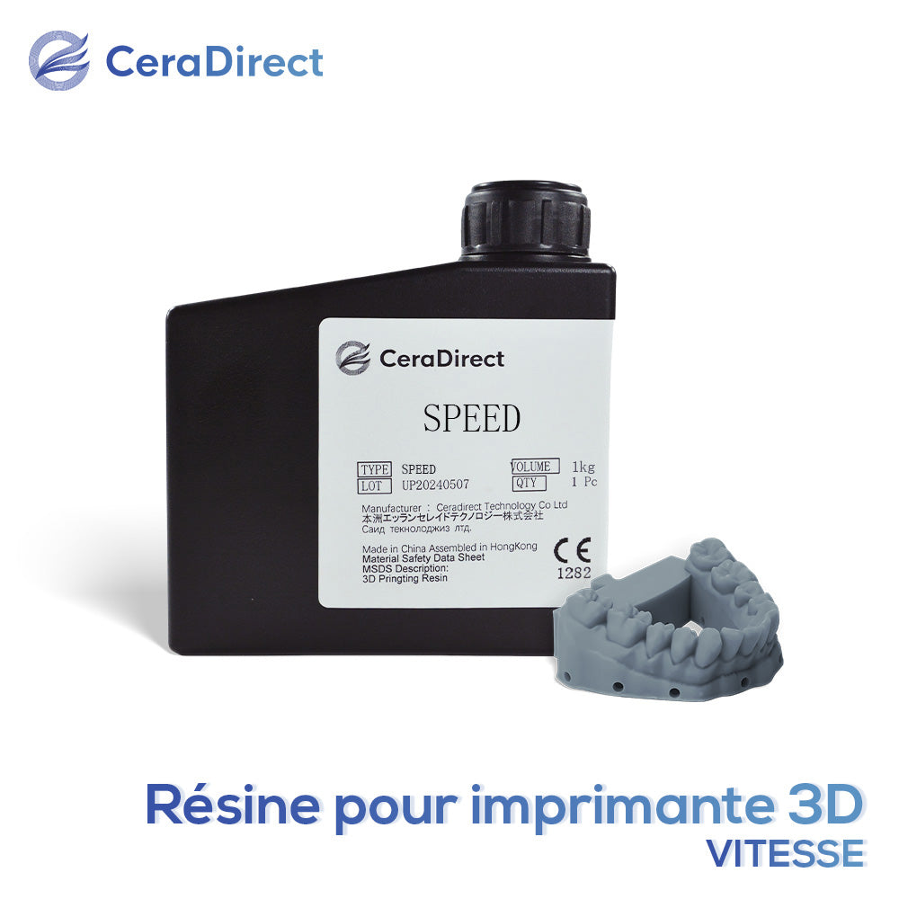 Résine jaune pour modèle d'imprimante 3D / plâtre (500g)