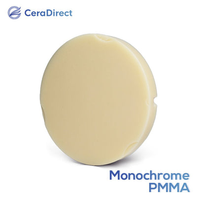 Monochrome  PMMA Disc—Zirkonzahn System (95mm)