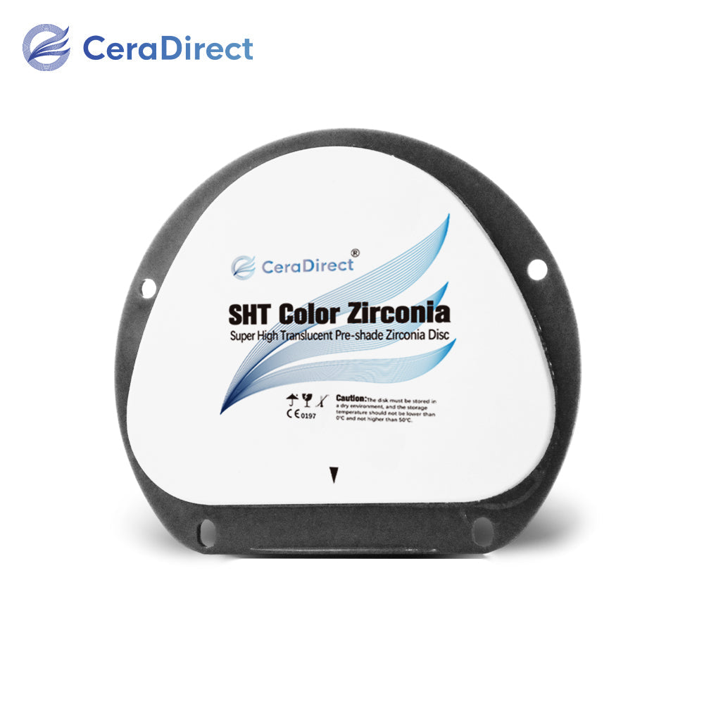 Disque en zircone pré-teinté SHTC système AG (71 mm)